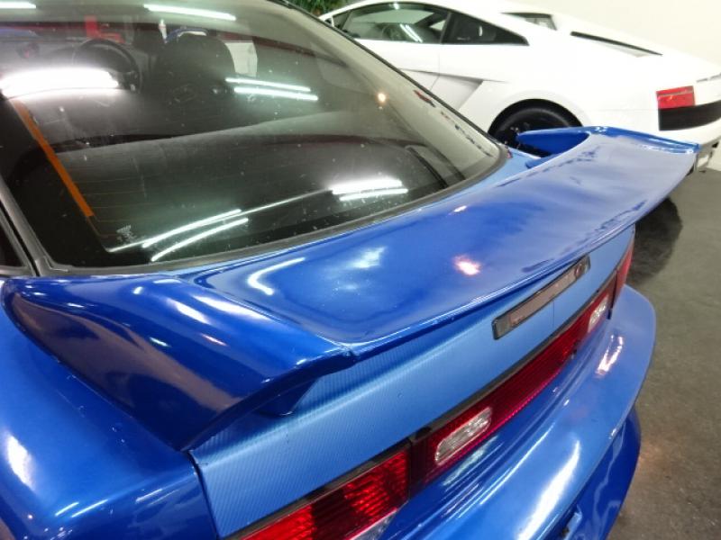 180sx 後期　純正　ウィング　ブルー 日産(純正) 180SX 後期純正ウィング のパーツレビュー | 180SX